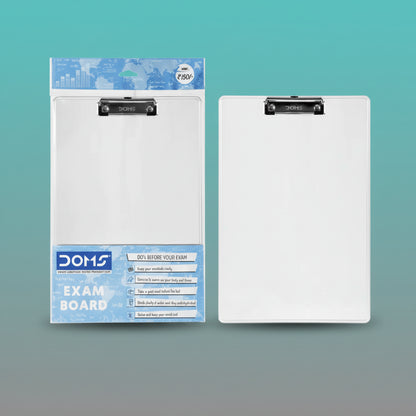 Doms Transparent Exam Board by Gifthubmart