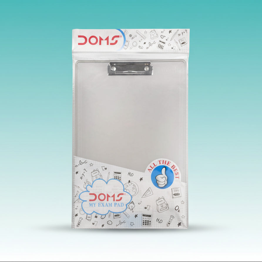 Doms Transparent Exam Board by Gifthubmart