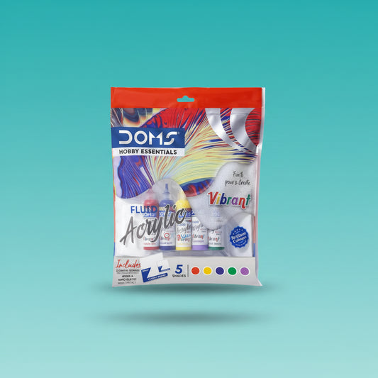 DOMS Vibrant Fluid Acrylic Colors by Gifthubmart