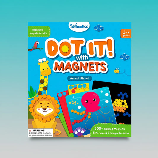 Dot It Magnets Animal Planet Skillmatics by Gifthubmart