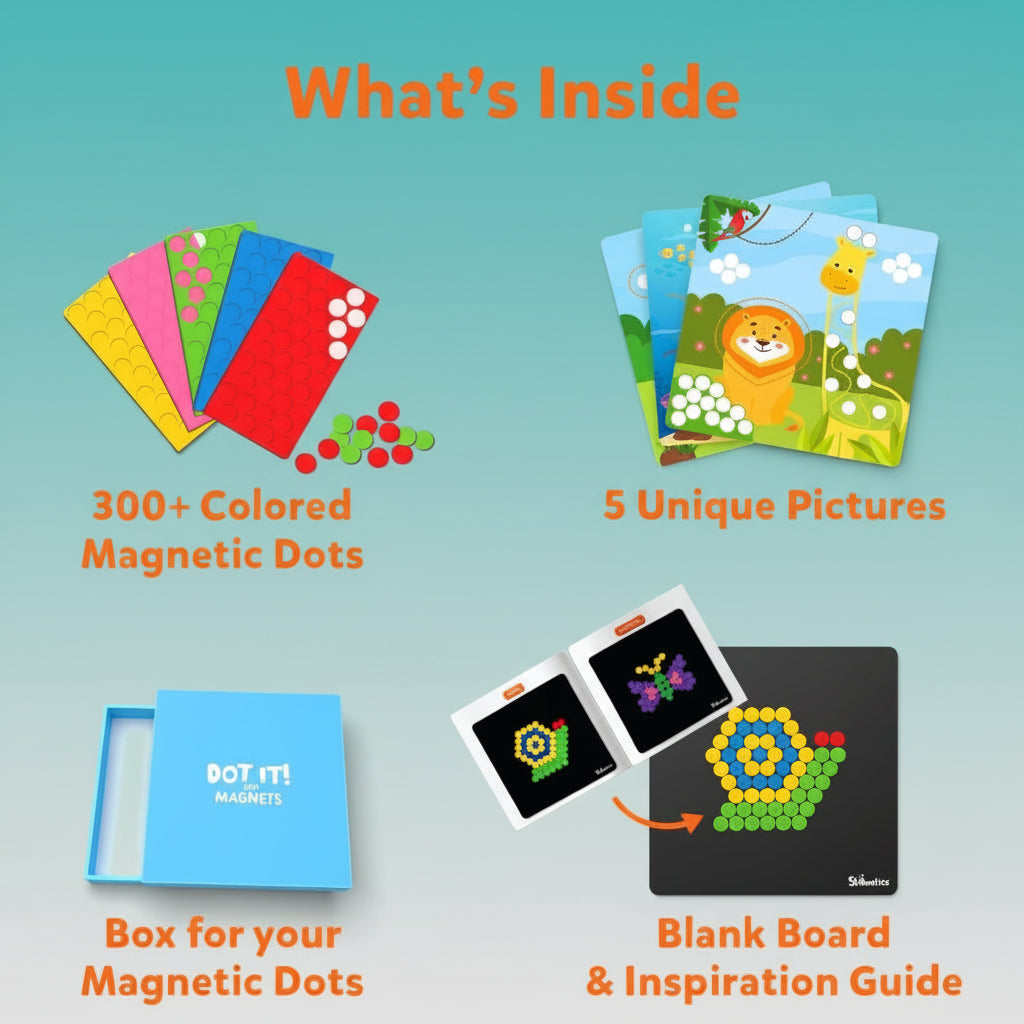 Dot It Magnets Animal Planet Skillmatics by Gifthubmart