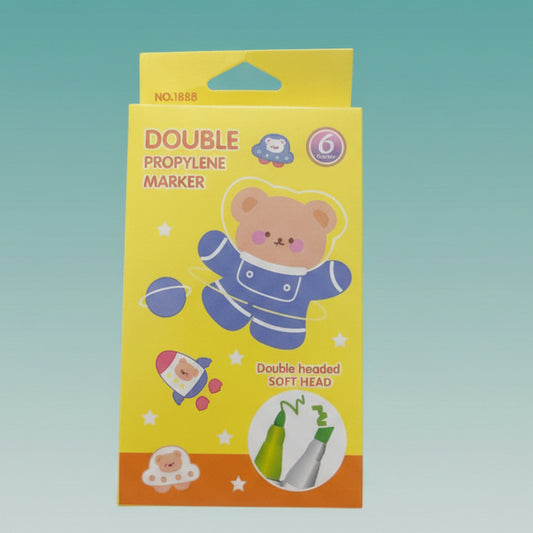 Double Propylene Marker by Gift Hub Mart