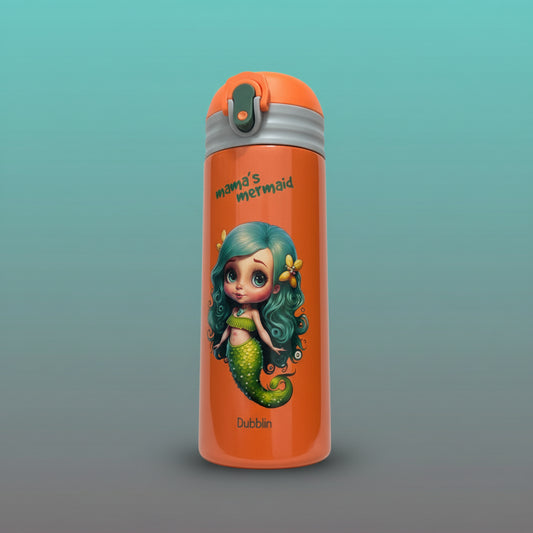 Dubblin Mermaid 400 Insulated Water Bottle by Gifthubmart
