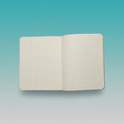 Eco Elephant Poop Notebook - Canvas Cover- Square Box by Gifthubmart