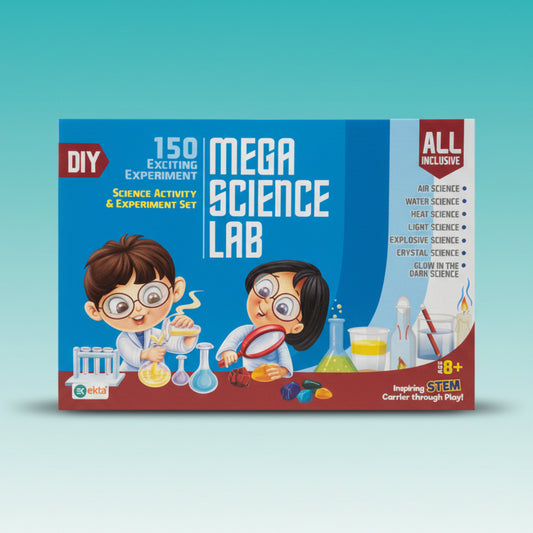 Ekta DIY Mega Science Lab Kit (8+) by Gift Hub Mart