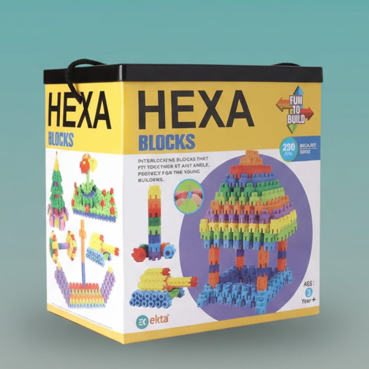 Ekta Hexa Blocks 3+ by Gifthubmart