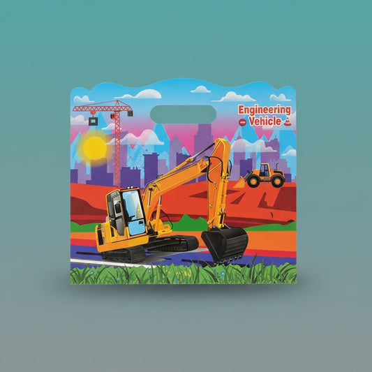 Engineering Colour Mat- Vehicle by Gift Hub Mart