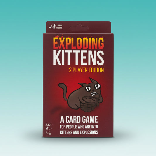 Exploding Kittens Card Game (7+) by Gift Hub Mart
