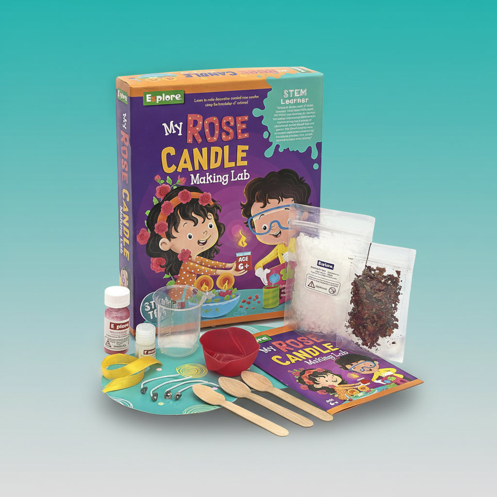Exploe My Rose Candle Making Lab by Gifthubmart