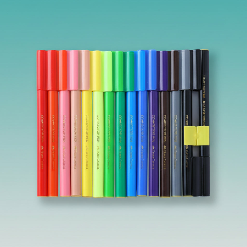 Faber Castell 15 Connector Pens by Gifthubmart