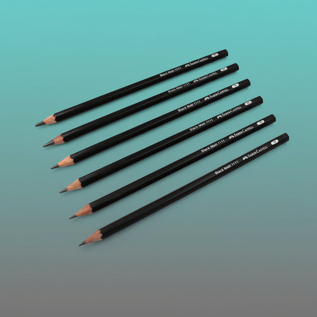 Faber Castell Drawing Pencils- Set of 6 by Gifthubmart