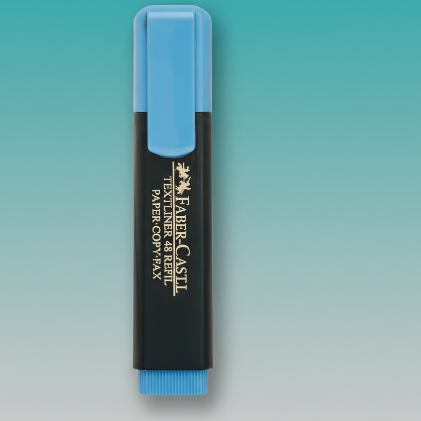 Faber Castell Highlighter Blue by Gift Hub Mart