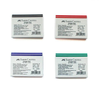 Faber Castell Stamp Pad Small (Black) - Gift Hub Mart
