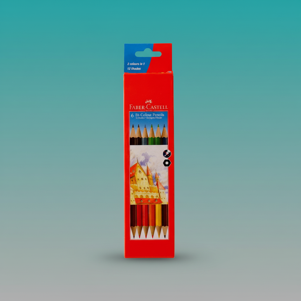FaberCastell BiColour Pencils6 by Gifthubmart