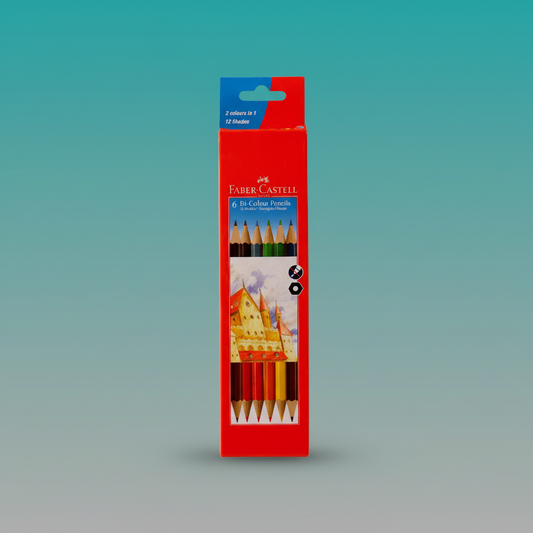 FaberCastell BiColour Pencils6 by Gifthubmart