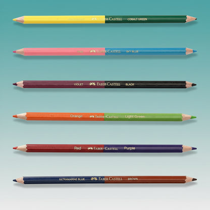 FaberCastell BiColour Pencils6 by Gifthubmart