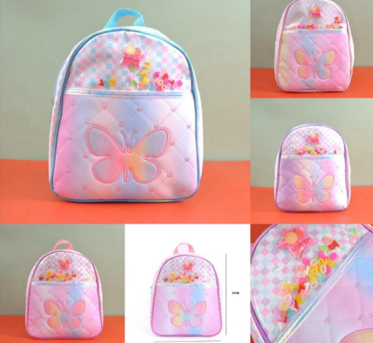 Fancy Bag Butterfly Theme Backpack Waterproof Bag by Gifthubmart