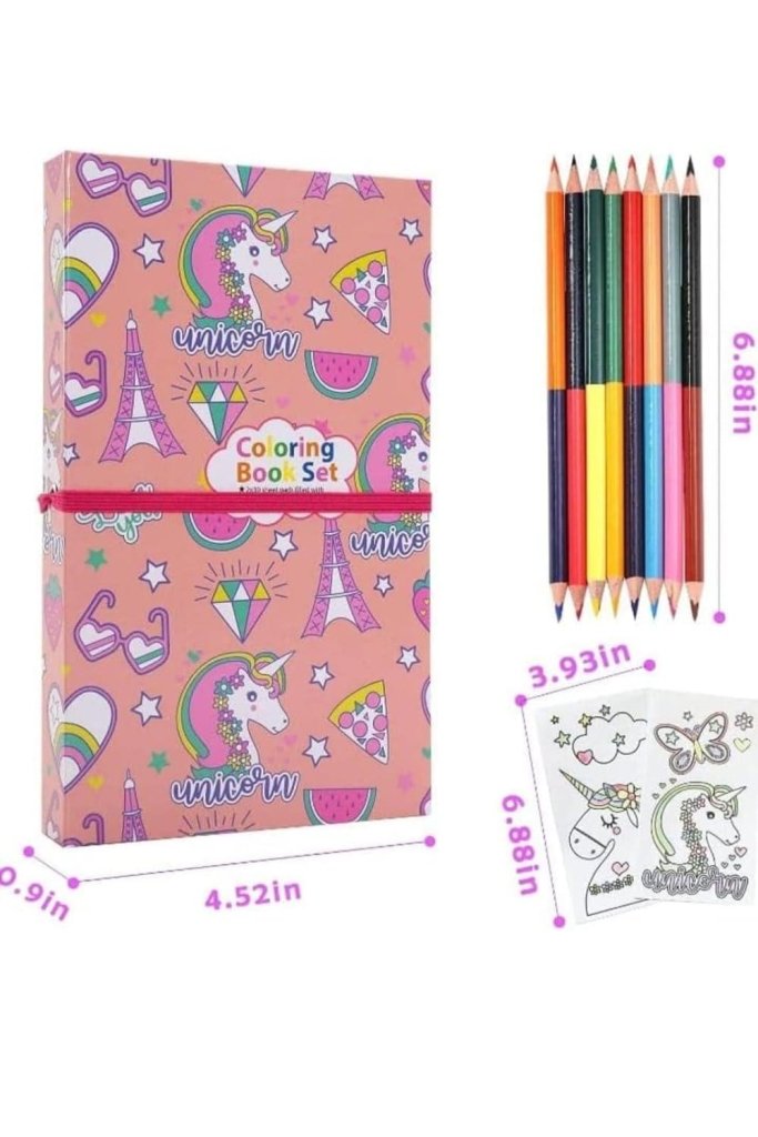 Fancy Coloring Book Set by Gifthubmart
