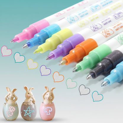 Fancy Colouring Pen Set of 5 by Gifthubmart
