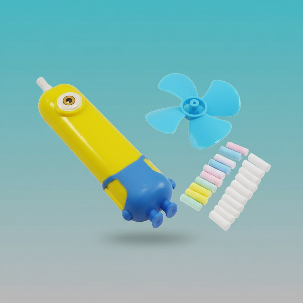 Fancy Electric Eraser with Fan by Gifthubmart