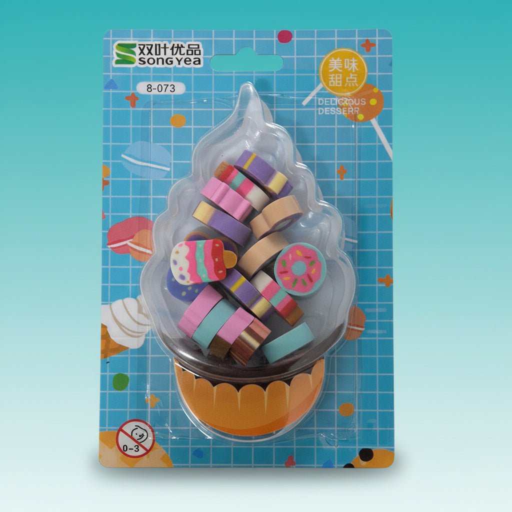 Fancy Eraser Dessert by Gifthubmart