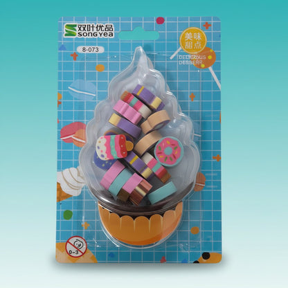 Fancy Eraser Dessert by Gifthubmart