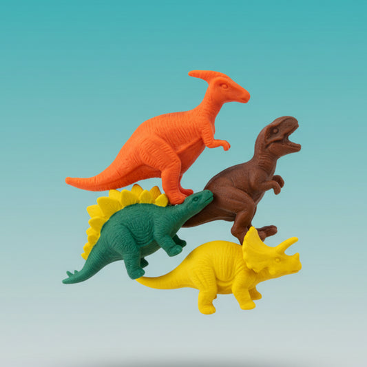 Fancy Eraser Dinosaur by Gifthubmart