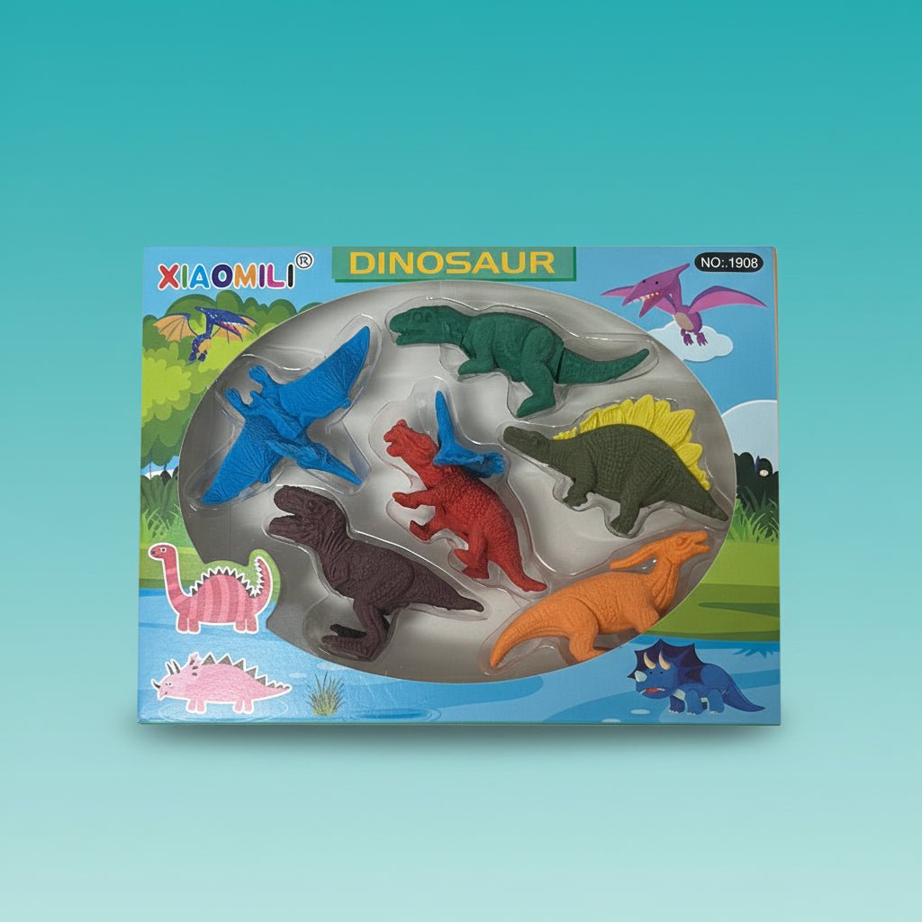 Fancy Eraser Dinosores 1908 by Gifthubmart