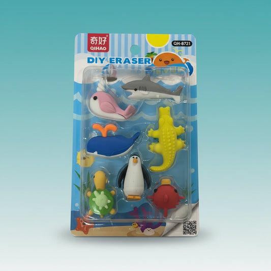 Fancy Eraser Ocean Theme QH8721 by Gifthubmart