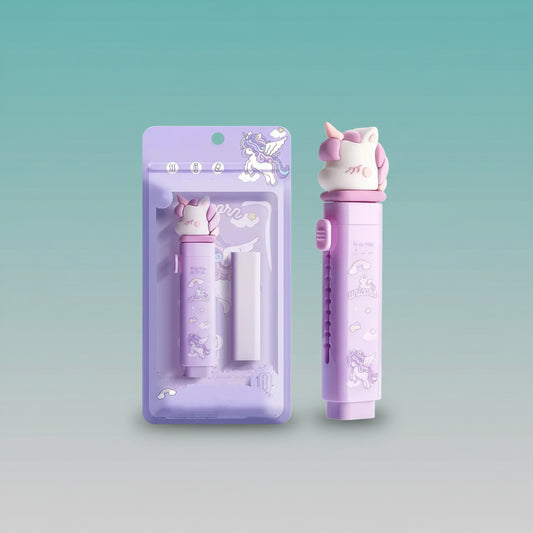 Fancy Eraser Unicorn Push Pull Yoyo by Gifthubmart