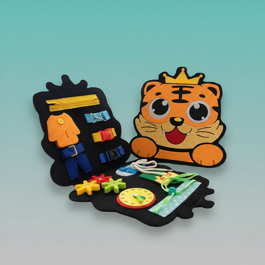 Fancy Felt Learning Kit Tiger by Gift Hub Mart