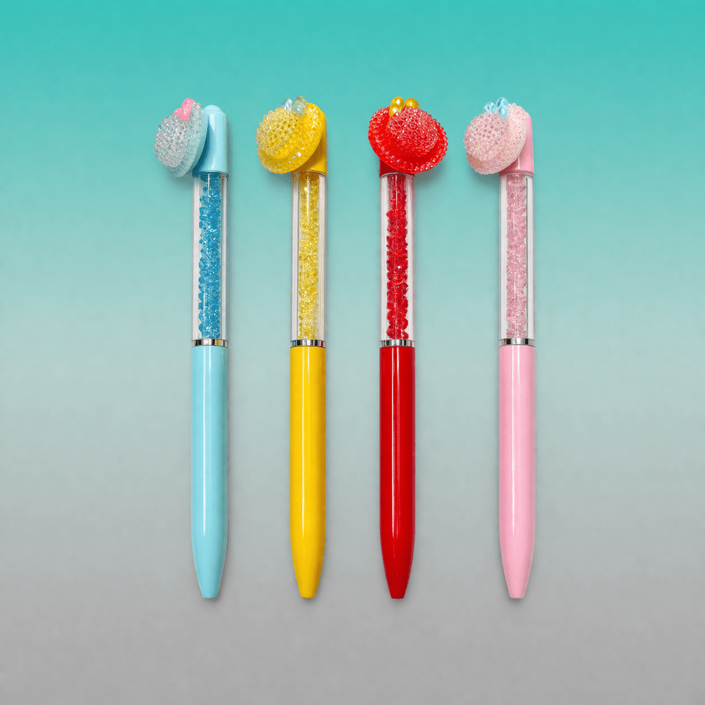 Fancy Hat Diamond Crystal Pen by Gift Hub Mart