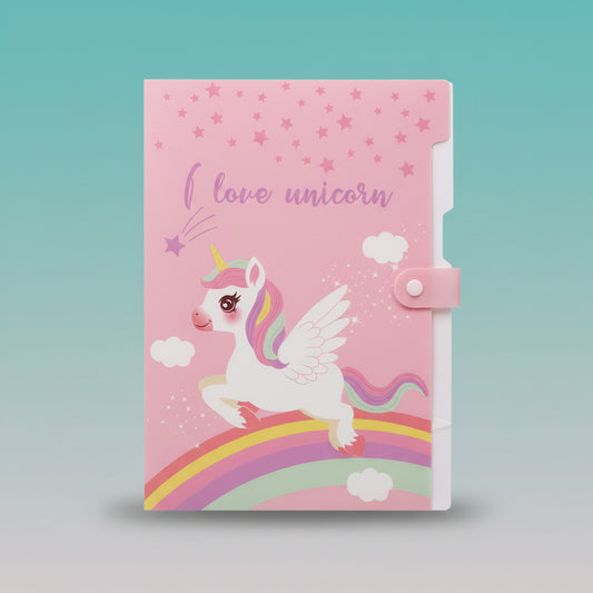 Fancy Kids File Unicorn by Gifthubmart