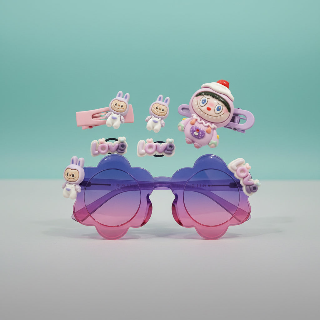 Fancy labubu Goggle Set by Gift Hub Mart