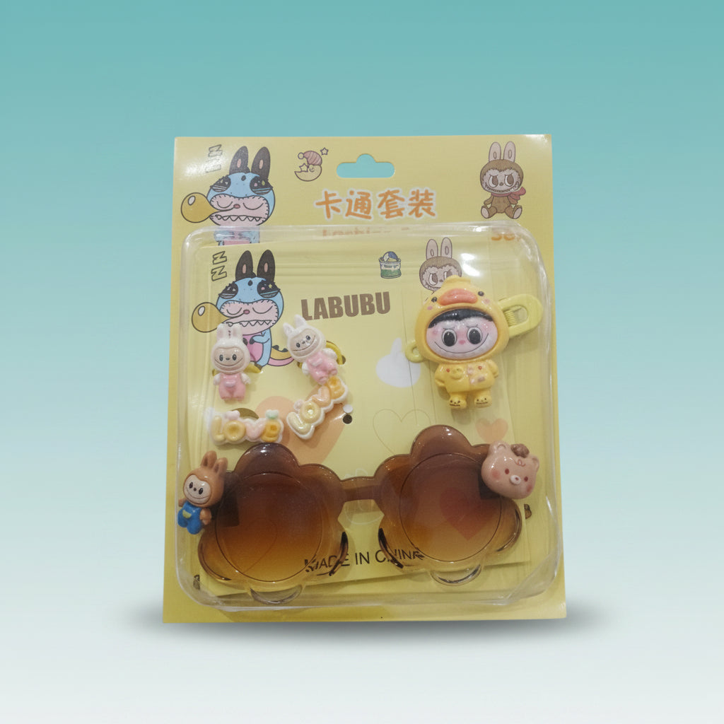 Fancy labubu Goggle Set by Gift Hub Mart