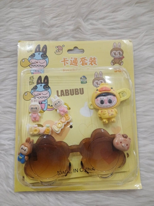 Fancy labubu Goggle Set by Gift Hub Mart