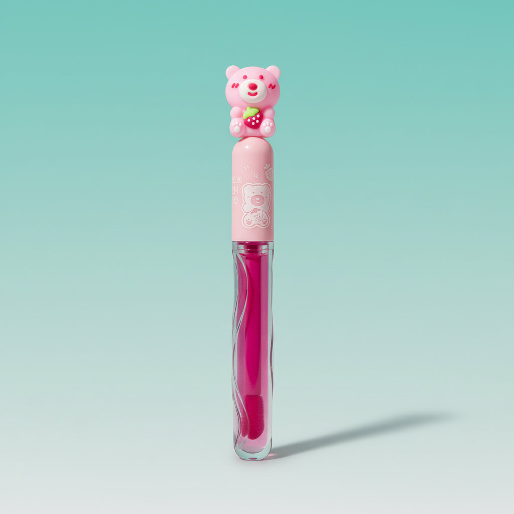 Fancy LipGloss- Teddy Bear by Gift Hub Mart