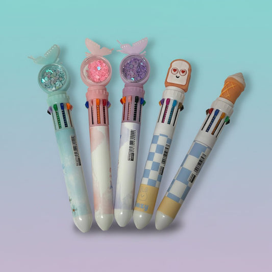 Fancy Multi Colour Pen by Gifthubmart