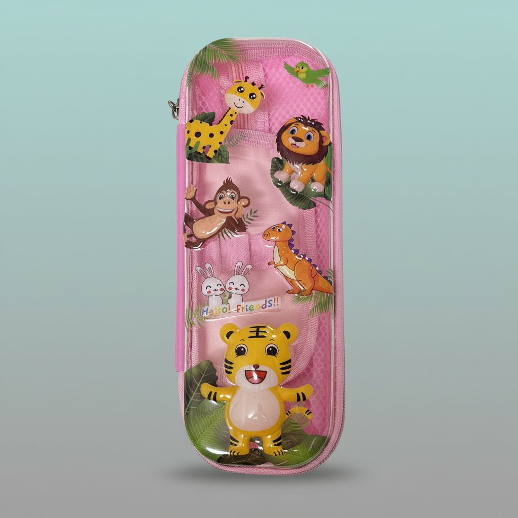 Fancy Pencil Box 3D Characters by Gifthubmart