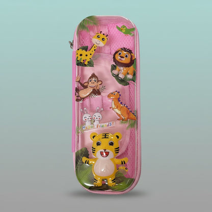 Fancy Pencil Box 3D Characters by Gifthubmart