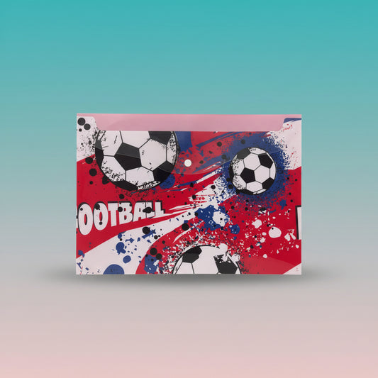 Fancy Printed Button Folder by Gift Hub Mart
