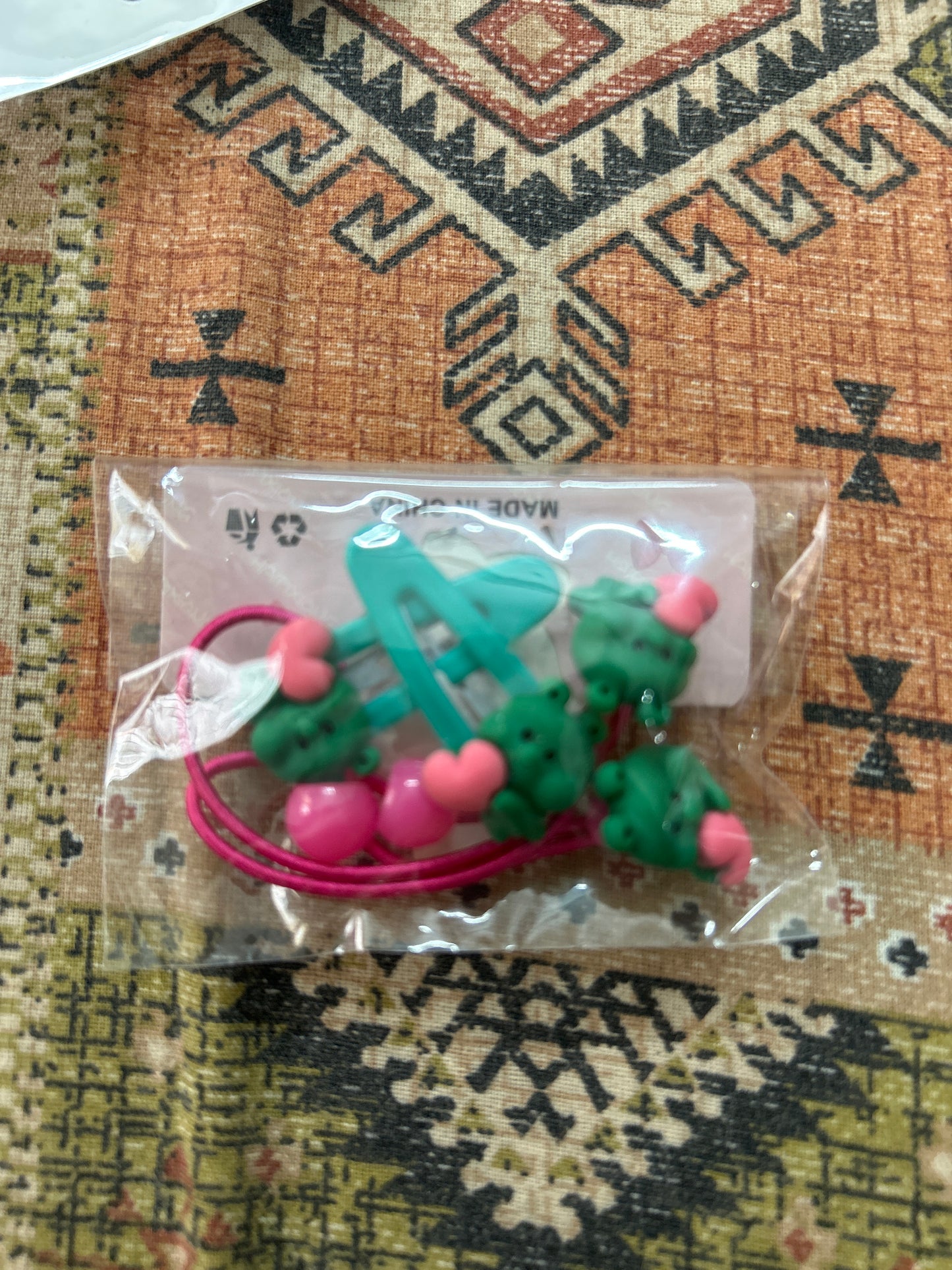Fancy Rubber Band & Tic Tac Clip Set (2+2)