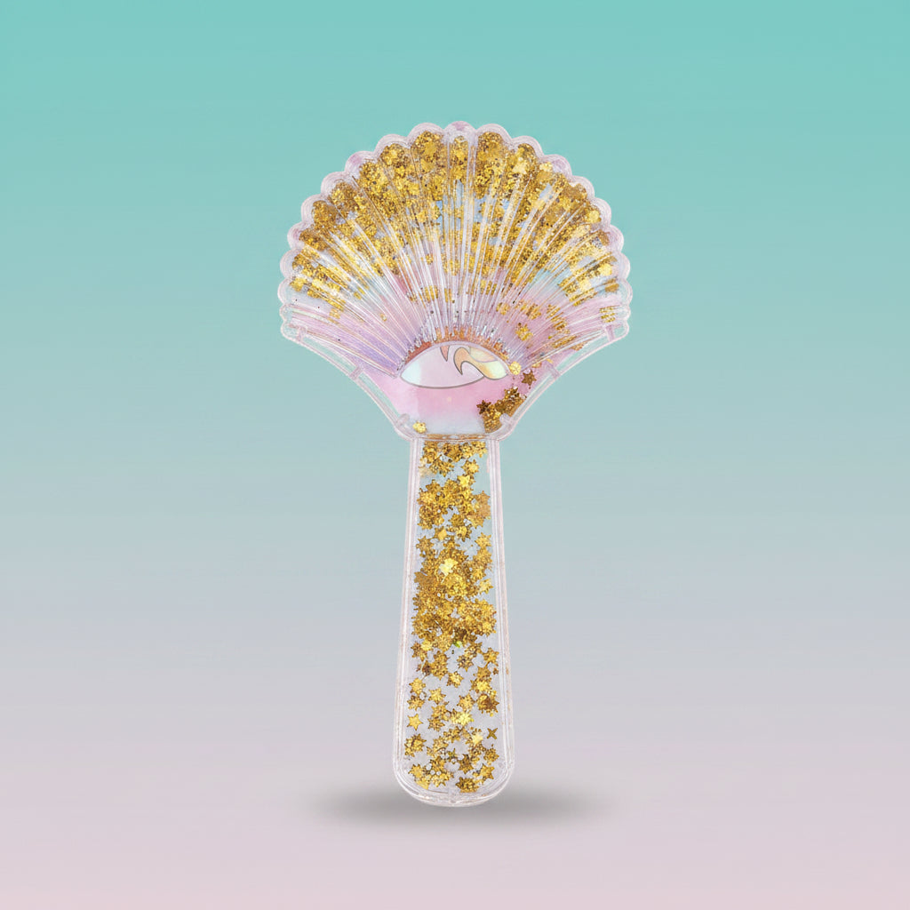 Fancy Shell Shaped Brush Unicorn Mermaid Theme by Gifthubmart