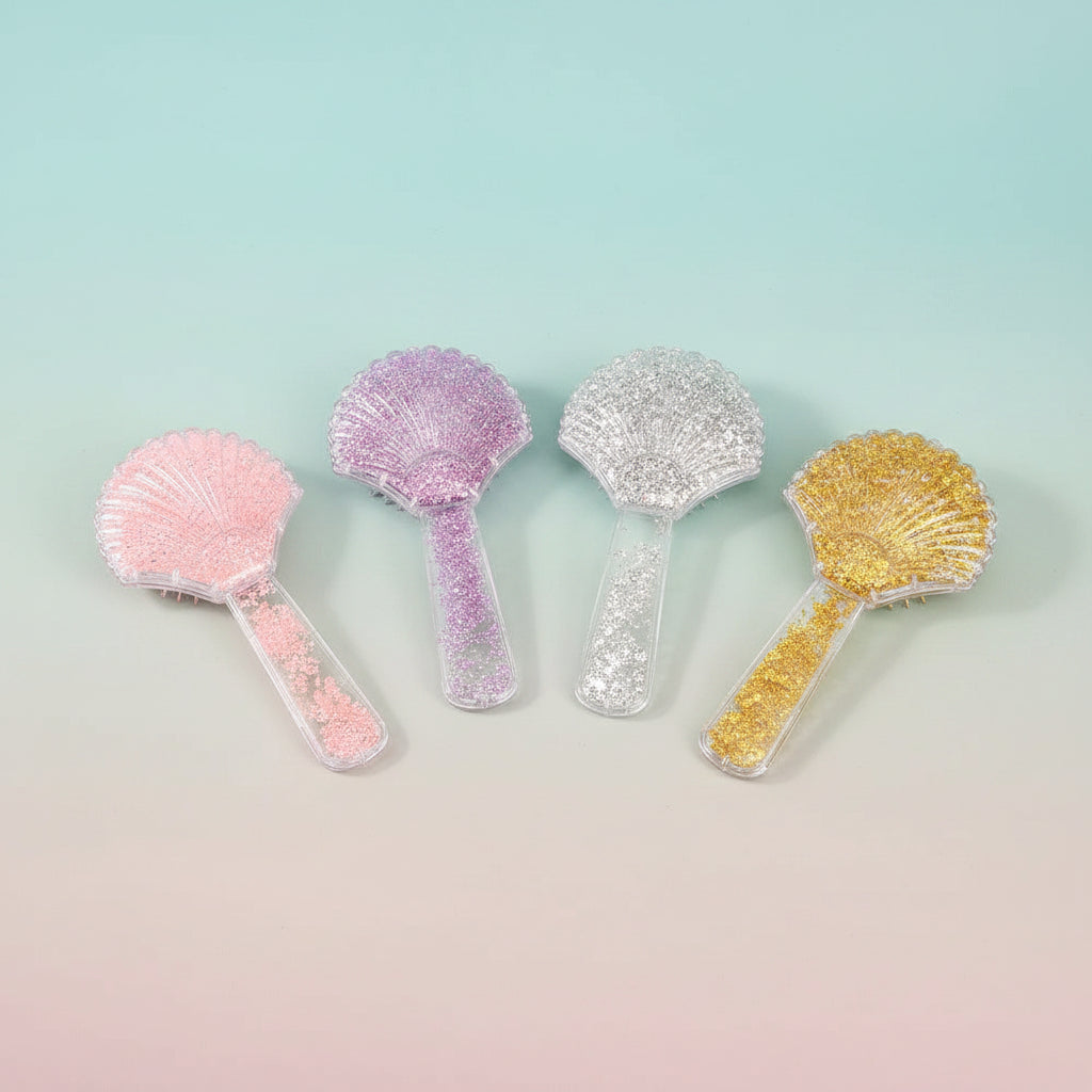 Fancy Shell Shaped Brush Unicorn Mermaid Theme by Gifthubmart