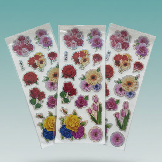 Fancy Sticker Botanical D2 by Gift Hub Mart