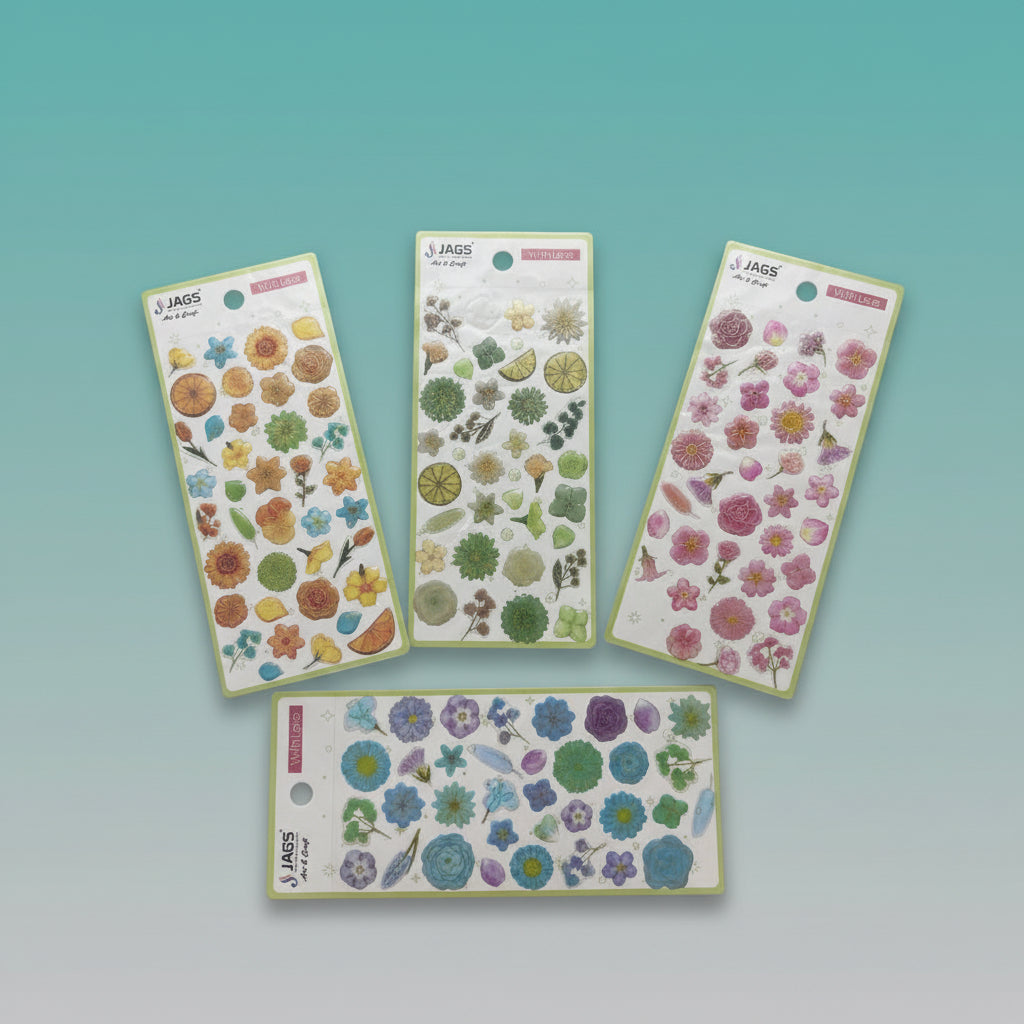 Fancy Sticker Flower (With Love) ZW-CC by Gift Hub Mart