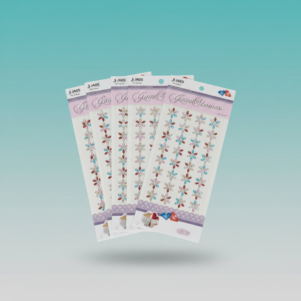 Fancy Sticker Gem Stone JW-DD by Gift Hub Mart