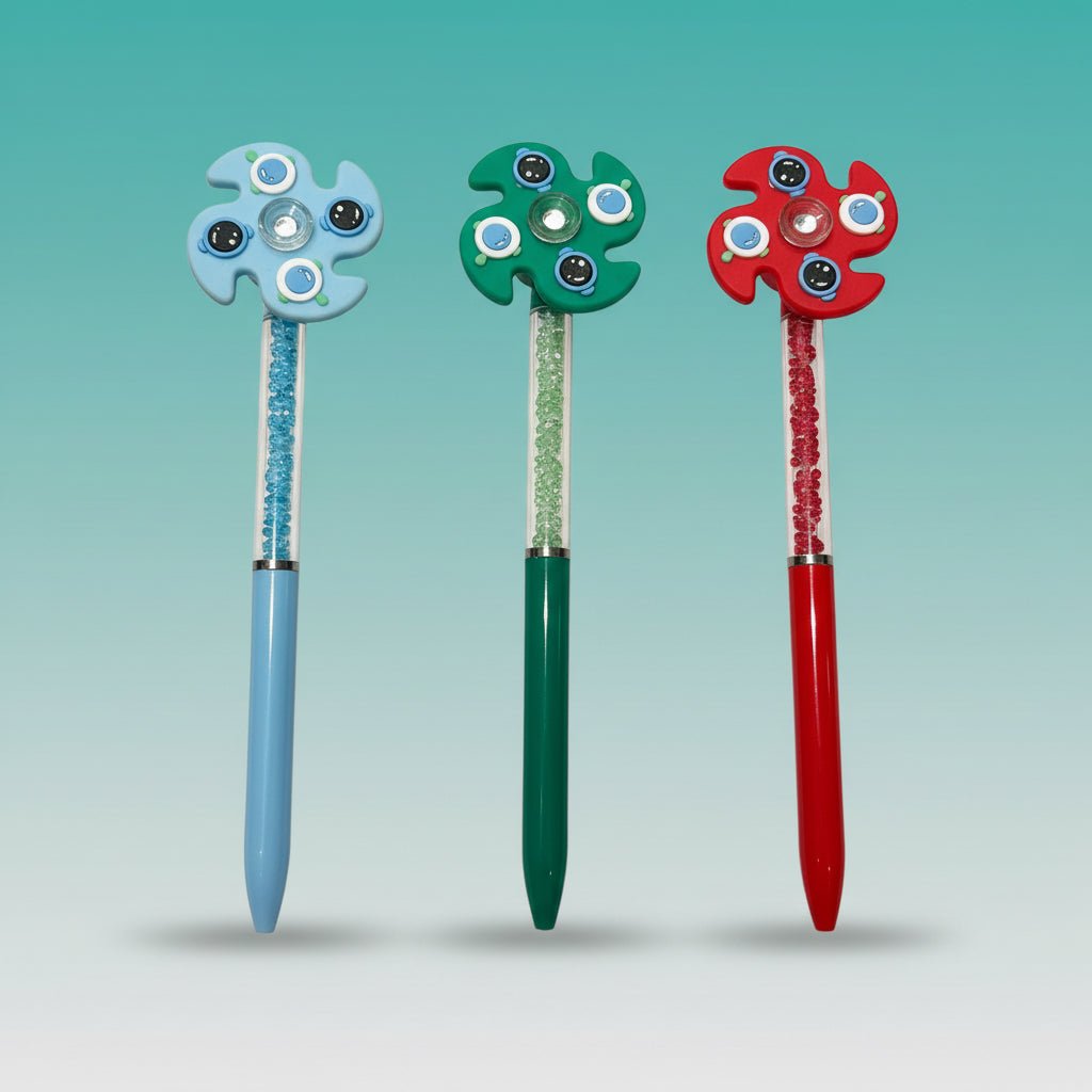 Fancy Windmill Spinner Ball Pen by Gifthubmart