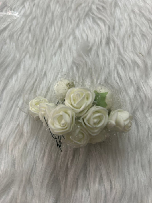 Felt Rose Bunch- Off White by Gift Hub Mart