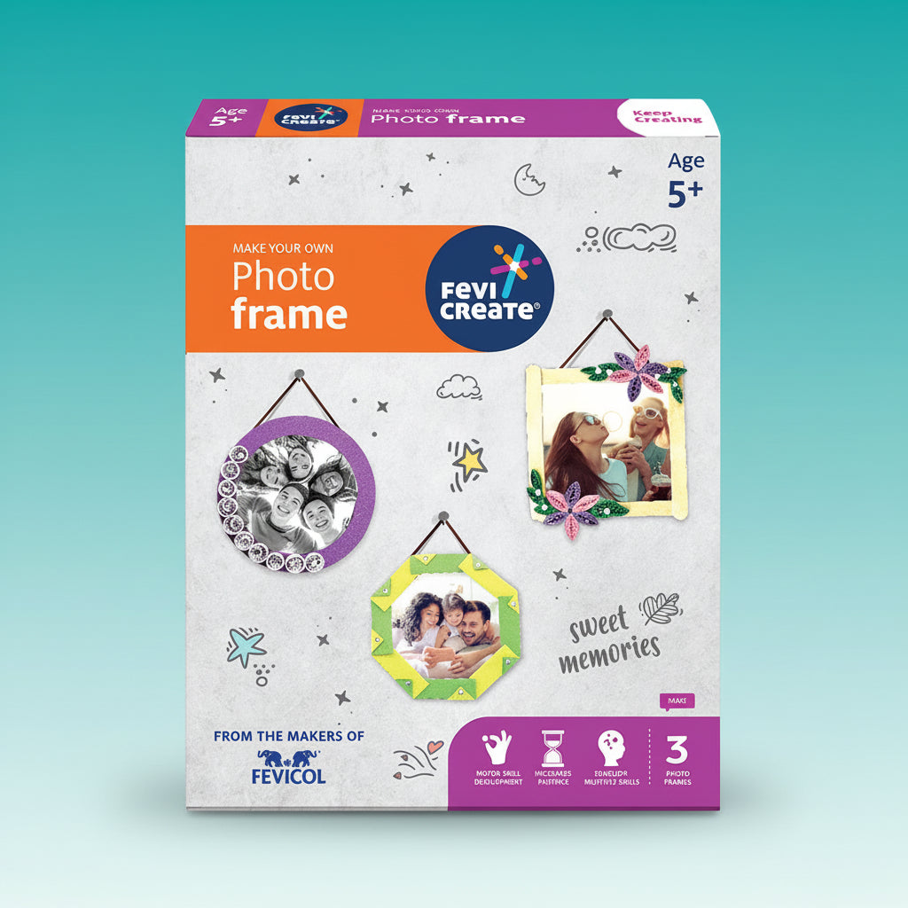 FEVI CREATE MAKE YOUR OWN PHOTO FRAME 5+ by Gifthubmart